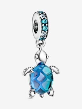 Pandora Murano Glass Turtle Charm